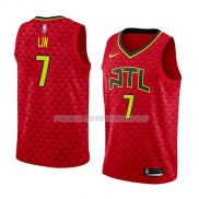 Maillot Atlanta Hawks Jeremy Lin Statement 2018-19 Rouge