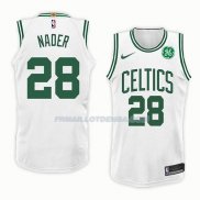 Maillot Boston Celtics Abdel Nader Association 2018 Blanc Blanc
