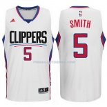 Maillot Basket Los Angeles Clippers 2017-18 Smith 5 Blanco
