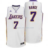 Maillot Basket Los Angeles Lakers Nange 7 Blanco
