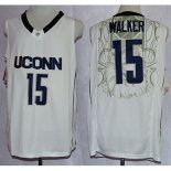 Maillot Basket NCAA Uconn Huskies Walker 15 Blanc