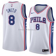 Maillot Philadelphia 76ers Zhaire Smith Association 2018 Blanc