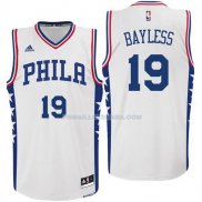 Maillot Basket Philadelphia 76ers Bayless 19 Blanco