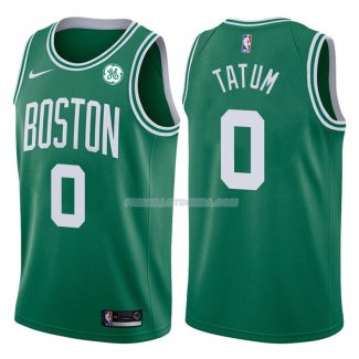 Maillot Basket Authentique Boston Celtics Tatum 2017-18 0 Vert