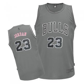 Maillot Basket Basket Enfant Chicago Bulls Jordan 23 Gris