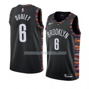 Maillot Brooklyn Nets Jarojo Dudley Ciudad 2018-19 Noir