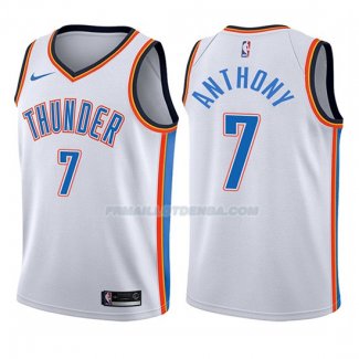 Maillot Basket Enfant Oklahoma City Thunder Carmelo Anthony Association 2017-18 7 Blanc