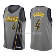 Maillot Indiana Pacers Victor Oladipo Ciudad 2018 Gris