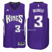 Maillot Basket Sacramento Kings Belinelli 3 Purpura