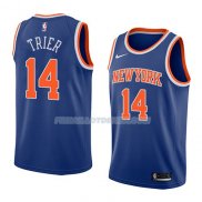 Maillot New York Knicks Allonzo Trier Icon 2018 Bleu Bleu