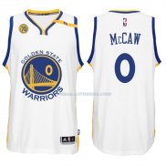 Maillot Basket Golden State Warriors McCaw 0 Blanco