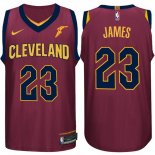 Nike Maillot Basket Cleveland Cavaliers James 23 Rouge