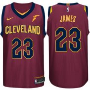 Nike Maillot Basket Cleveland Cavaliers James 23 Rouge