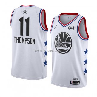 Maillot All Star 2019 Golden State Warriors Klay Thompson Blanc