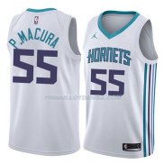 Maillot Charlotte Hornets J. P.macura Association 2018 Blanc