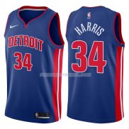 Maillot Detroit Pistons Tobias Harris Icon 2017-18 34 Azul