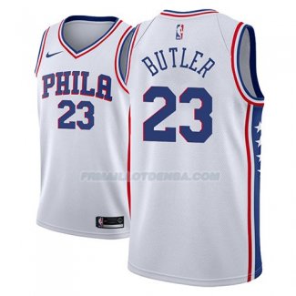 Maillot Philadelphia 76ers Jimmy Butler Association 2018-19 Blanc
