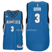 Maillot Basket Minnesota Timberwolves Dunn 3 Azul