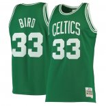 Maillot Boston Celtics Larry Bird NO 33 Mitchell & Ness 1985-86 Vert