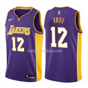 Maillot Los Angeles Lakers Channing Frye Statehombret 2017-18 12 Violeta