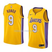 Maillot Los Angeles Lakers Rajon Rondo Icon 2018 Jaune
