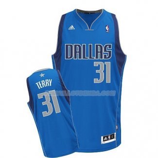 Maillot Basket Dallas Mavericks Terry 31 Azul