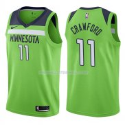 Maillot Minnesota Timberwolves Jamal Crawford Statehombret 2017-18 11 Verde