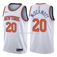 Maillot New York Knicks Doug Mcdermott Association 2017-18 20 Blancoo