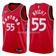 Maillot Toronto Raptors Delon Wright Icon 2017-18 55 Rojo
