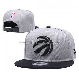 Casquette Tornto Raptors 9FIFTY Snapback Gris Noir