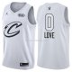Maillot All Star 2018 Cleveland Cavaliers Kevin Love 0 Blanc