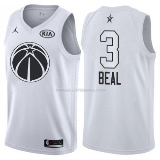 Maillot All Star 2018 Washington Wizards Bradley Beal 3 Blanc