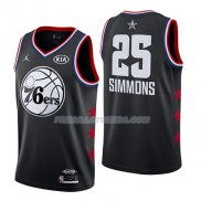 Maillot All Star 2019 Philadelphia 76ers Ben Simmons Noir