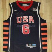 Maillot Basket USA Mcgrady 6 Bleu 2004