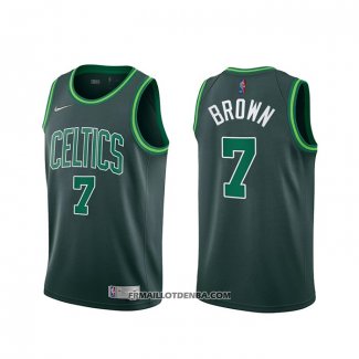 Maillot Boston Celtics Jaylen Brown Earned 2020-21 Vert