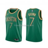 Maillot Boston Celtics Jaylen Brown Ville 2019-20 Vert