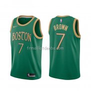 Maillot Boston Celtics Jaylen Brown Ville 2019-20 Vert