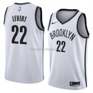 Maillot Brooklyn Nets Caris Levert Association 2017-18 Blanc