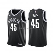 Maillot Brooklyn Nets Donta Hall Icon 2020 Noir