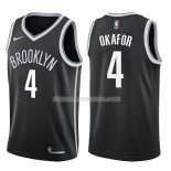 Maillot Brooklyn Nets Jahlil Okafor Icon 2017-18 4 Negro