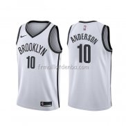 Maillot Brooklyn Nets Justin Anderson Association Blanc