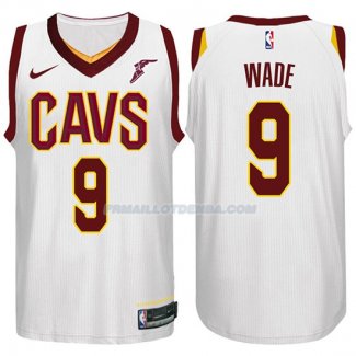 Maillot Basket Cavaliers Dwyane Wade 2017-18 9 Blanc