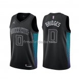 Maillot Charlotte Hornets Miles Bridges Ville Noir