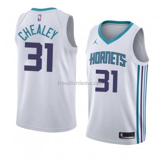 Maillot Charlotte Hornets Swingmanjoe Chealey Association 2018 Blanc