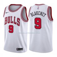 Maillot Chicago Bulls Antonio Blakeney Association 2017-18 9 Blancoo