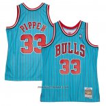 Maillot Chicago Bulls Scottie Pippen Mitchell & Ness 1995-96 Bleu