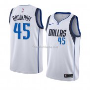 Maillot Dallas Mavericks Ryan Broekhoff Association 2018-19 Blanc