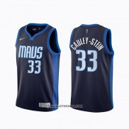 Maillot Dallas Mavericks Willie Cauley-Stein Earned 2020-21 Bleu