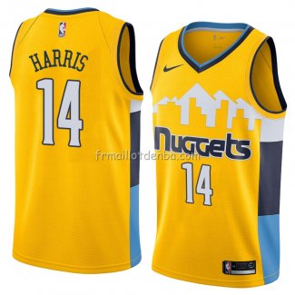 Maillot Denver Nuggets Gary Harris Statement 2018 Jaune