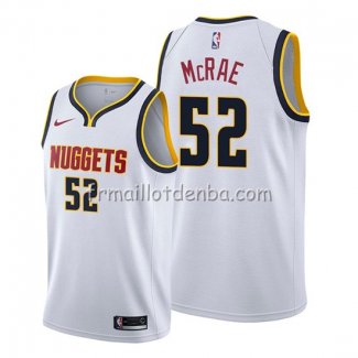 Maillot Denver Nuggets Jordan Mcrae Association 2019-20 Blanc